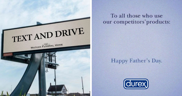 63 Brands That Let The Creative Team Loose And Made The Most Hilarious Print Advertisements