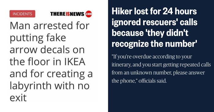 61 Wild Incidents That Would Be Hard To Believe If They Hadn’t Made Headlines