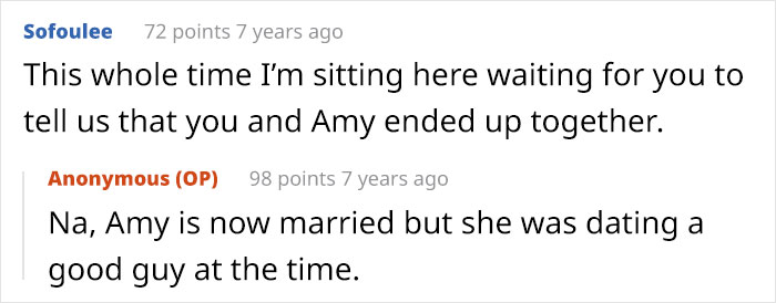 Screenshot of an online discussion about a woman’s court case and evidence from her husband and best friend.