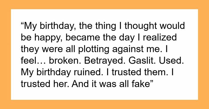 BF Discovers He Was The Punchline At His Own Birthday Thanks To GF And Friends