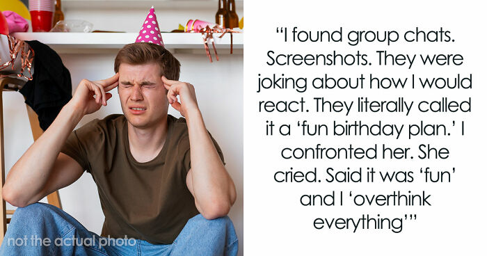 BF Discovers He Was The Punchline At His Own Birthday Thanks To GF And Friends