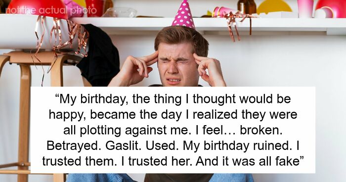 BF Discovers He Was The Punchline At His Own Birthday Thanks To GF And Friends