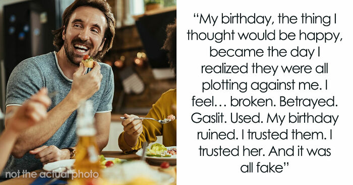 BF Discovers He Was The Punchline At His Own Birthday Thanks To GF And Friends