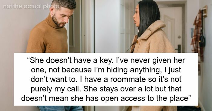 Man Feels Creeped Out After GF Uses Hidden Key To Enter His Home, She Says It Was An “Emergency”