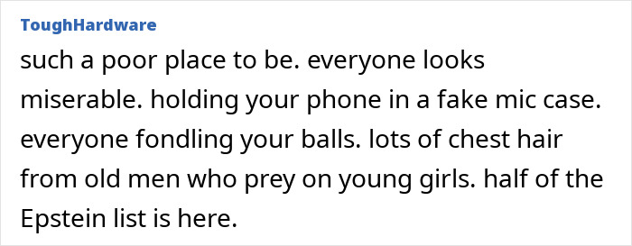 Comment section showing criticism and chaos related to the 2026 Golden Globes arrogant stars leaving early and smoking despite ban.