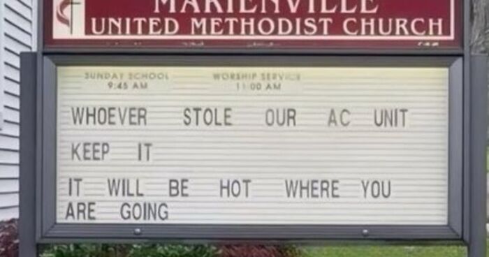 72 Church Signs That Made People Stop, Laugh, And Snap A Photo (New Pics)