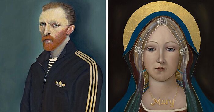 This Scottish Artist Gives Famous Paintings A Modern Street Culture Twist (40 Pics)