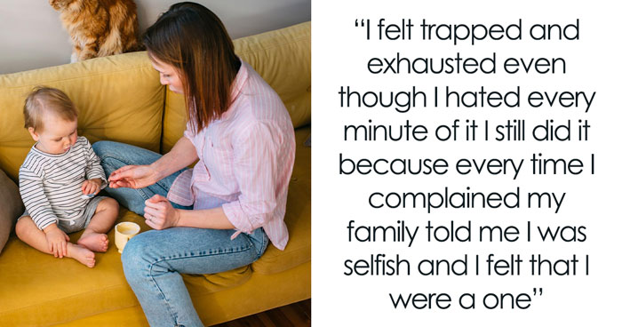 Child-Loathing Lady Flees Her Home After Her Family Tries To Force Her To Be A Free Nanny