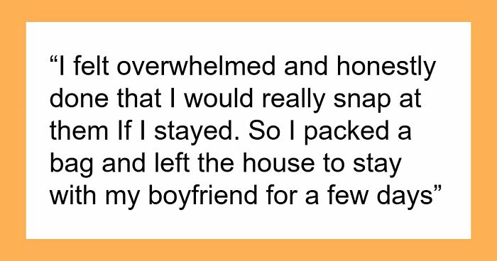 Child-Loathing Lady Flees Her Home After Her Family Tries To Force Her To Be A Free Nanny