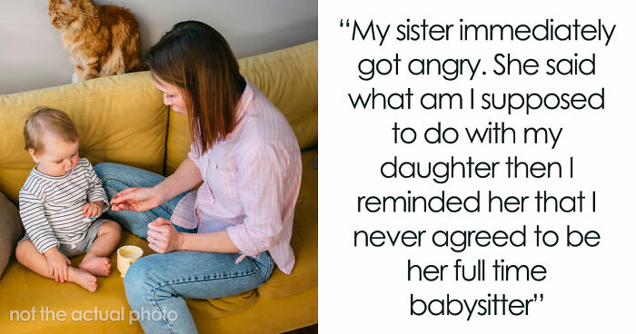 Child-Loathing Lady Flees Her Home After Her Family Tries To Force Her To Be A Free Nanny