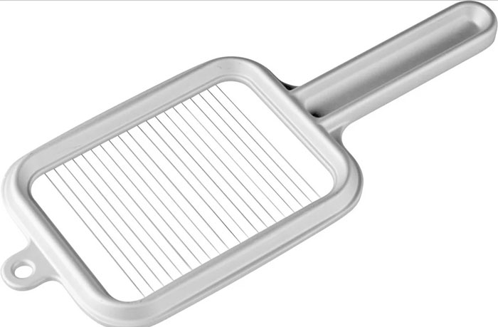 Unique household item with metal wires and handle, shared by 100 people from different countries, rarely found elsewhere.