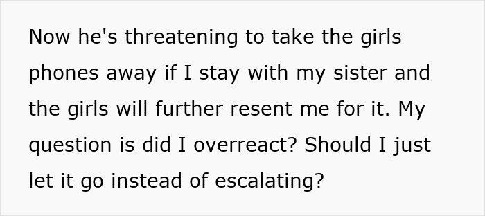 Text showing a woman sharing a viral conversation with her husband about her stepdaughters&rsquo; gift pushing her to her limits.