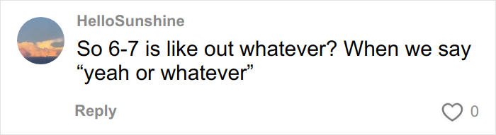 Screenshot of a social media comment discussing overused slang words and phrases to be banished in 2026.