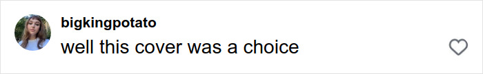 Comment from user bigkingpotato expressing a critical opinion about Margot Robbie's underwater cover shoot. Comment from user bigkingpotato expressing a critical opinion about Margot Robbie's underwater cover shoot.