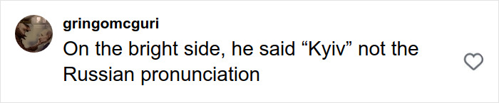 User comment on social media about Timoth&eacute;e Chalamet's tone deaf message to fans in Ukraine causing backlash.