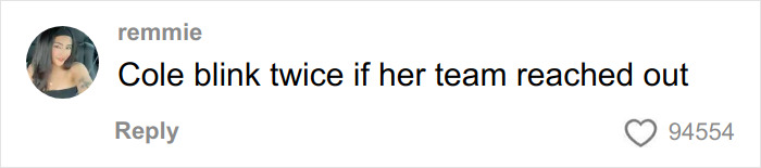 Comment on social media from user remmie discussing GlamBOT King&rsquo;s viral interaction with Jennifer Lopez at the Golden Globes.