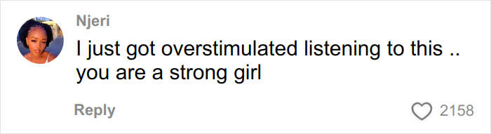 Comment on social media from a woman sharing why she has 7 parents, with 2158 likes expressing support. Comment on social media from a woman sharing why she has 7 parents, with 2158 likes expressing support.