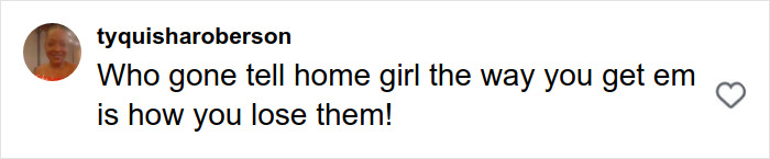 TikTok influencer Tyquisha Roberson commenting on relationships in a TikTok video about losing someone.