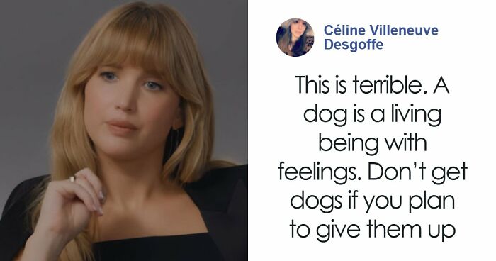 Jennifer Lawrence Sparks Fury After Revealing Why She Rehomed Her Pet After 9 Years