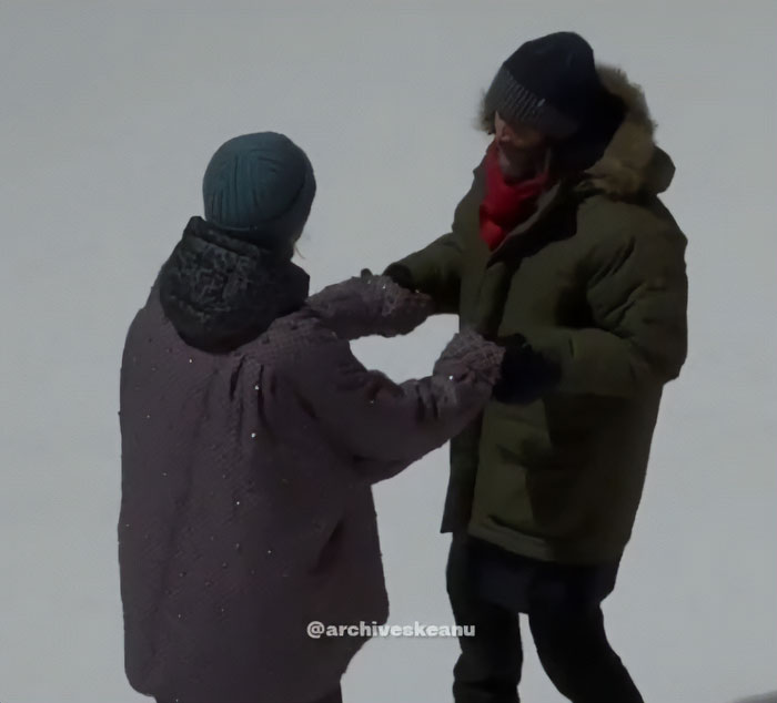 Video of Keanu Reeves Ice Skating With Alexandra Grant Leaves Fans Worried and Reignites Rumors Video of Keanu Reeves Ice Skating With Alexandra Grant Leaves Fans Worried and Reignites Rumors