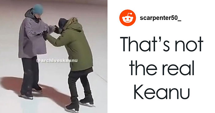 Video of Keanu Reeves Ice Skating With Alexandra Grant Leaves Fans Worried and Reignites Rumors
