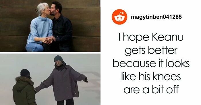 Video Of Keanu Reeves “In Pain” While Ice Skating With Girlfriend Reignites Conspiracy Theories