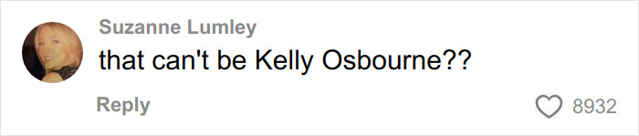 Comment on social media questioning Kelly Osbourne's health with fans urging her to seek help after recent video.