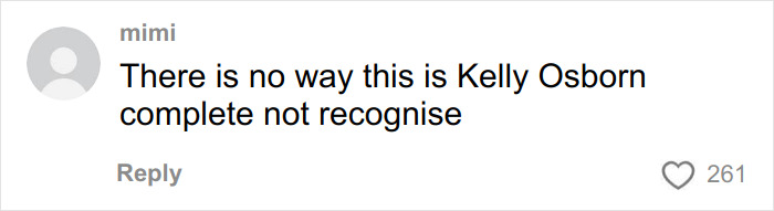Comment on social media expressing concern about Kelly Osbourne's health after her recent video, urging her to seek help.