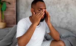 Woman Walks On Husband Crying Over Their Baby Gender, Makes Him Sleep On The Couch