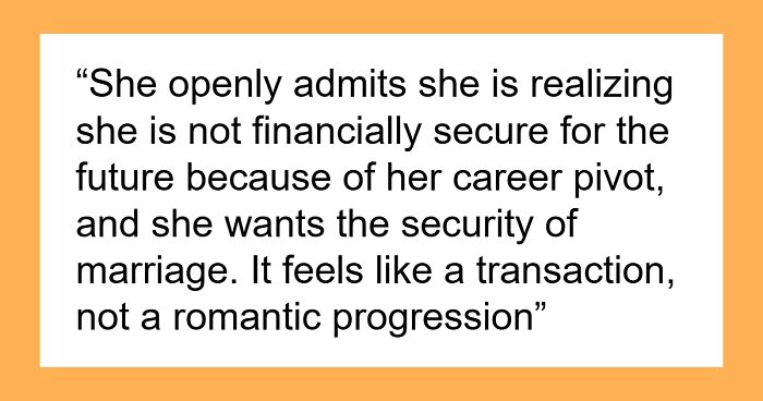 Man Feels Like His GF’s ATM After She Quits Her Job And Demands Marriage For Security