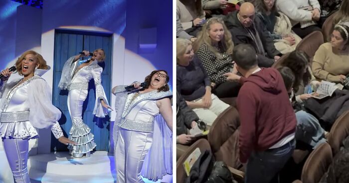 “My Hat Off To This Man”: Many Defend Guy’s Meltdown During Broadway Show Over Loud Singing