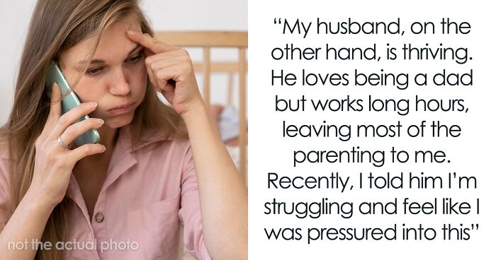 Guy Wears Wife Down For A Baby, She’s Stuck Mothering While He’s Out Here Loving Life