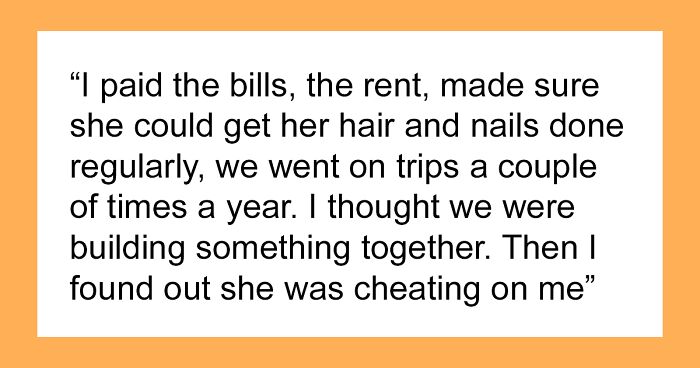 Unemployed Woman Cheats On BF With A Jobless Man And Asks The Now Ex To Fund Her Life