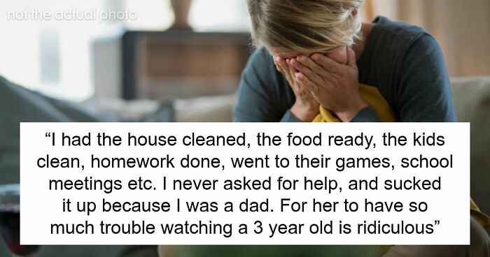 Marriage On The Rocks As Lady Is A SAHM For A 5th Kid, Whines About It To Hubs Who Raised 4 Kids Solo