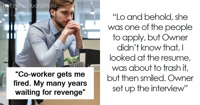 “5 Years In Prison”: Man Patiently Waits To Get Revenge On Petty Coworker Who Got Him Fired