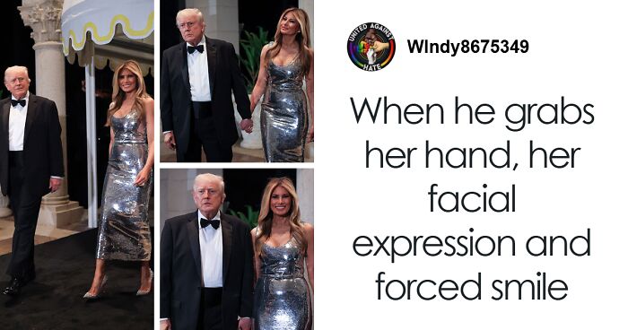 Melania Trump’s Body Language At Mar-a-Lago New Year’s Eve Bash Prompts Theories