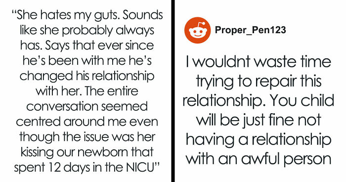 Woman Risks Newborn’s Health For Her Grandma Kisses, Disowns Son And His Fam When They Push Back