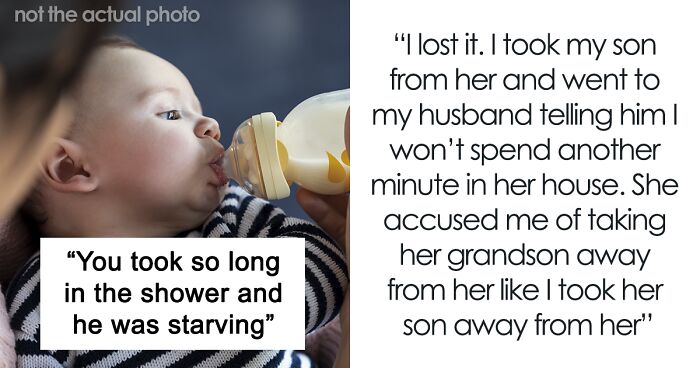 “I Lost It”: Mom Takes Her Baby And Storms Off From MIL’s House After She Tried To Take Over Feeding