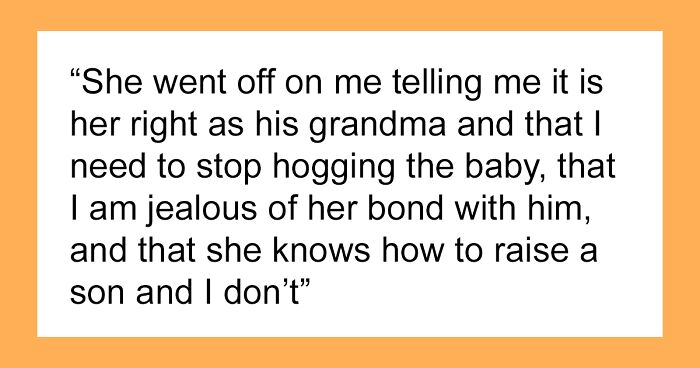 “I Lost It”: Mom Takes Her Baby And Storms Off From MIL’s House After She Tried To Take Over Feeding