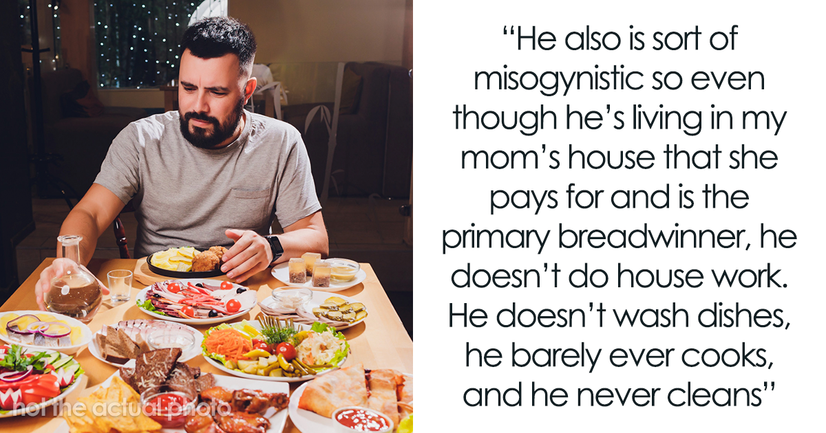 Teen Becomes Unpaid Chef After Mom’s Gluttonous BF Moves In, Gets Tired Of Feeding Him Non Stop