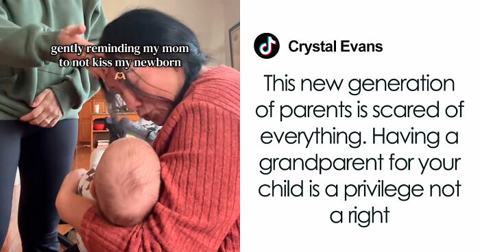 Woman’s “Gentle Reminder” For Grandma To Not Kiss Her Baby Goes Viral With 11M Views, And The Internet Has Opinions