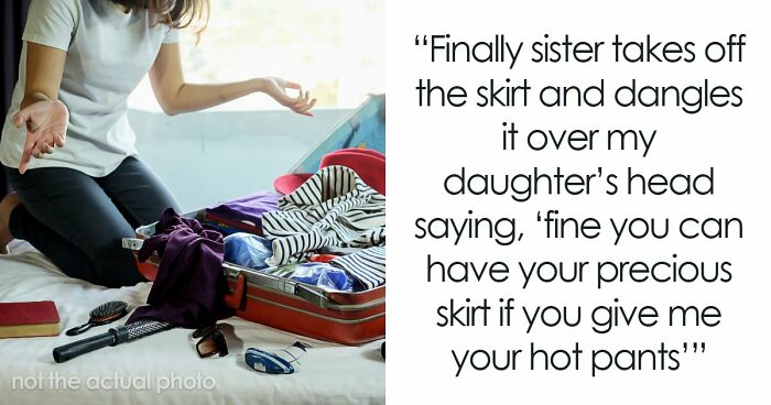 “AITJ For Going Through My 36-Year-Old Sister’s Luggage Before She Leaves To Go Back Home?”