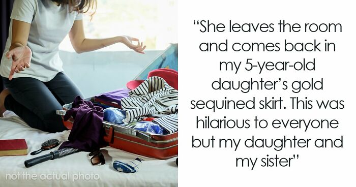“AITJ For Going Through My 36-Year-Old Sister’s Luggage Before She Leaves To Go Back Home?”