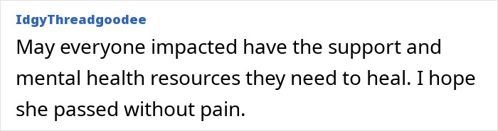 Comment expressing hope for healing and mental health support after the passing of Tommy Lee Jones’ daughter Victoria. Comment expressing hope for healing and mental health support after the passing of Tommy Lee Jones’ daughter Victoria.