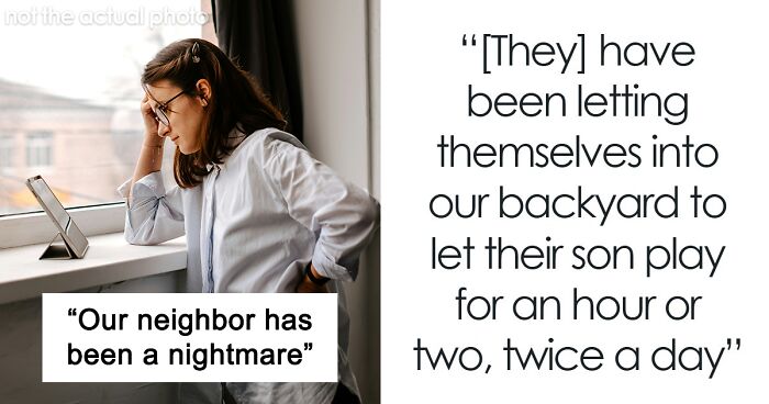 Nightmare Neighbors Treat Family’s Backyard As Public Property, Have No Idea They Are Being Recorded