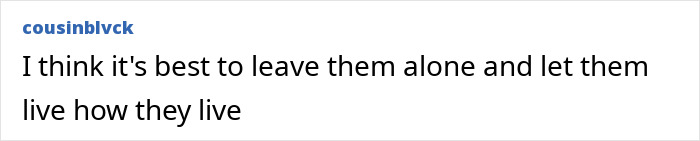 Comment discussing the perspective on leaving uncontacted Amazonian tribe alone to live in their natural way.