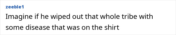 Comment text expressing concern about the risk of wiping out an uncontacted Amazonian tribe due to disease transmission from contact. Comment text expressing concern about the risk of wiping out an uncontacted Amazonian tribe due to disease transmission from contact.