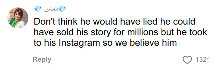 Social media comment discussing belief in a wedding guest&rsquo;s reveal about Victoria Beckham&rsquo;s inappropriate dance.