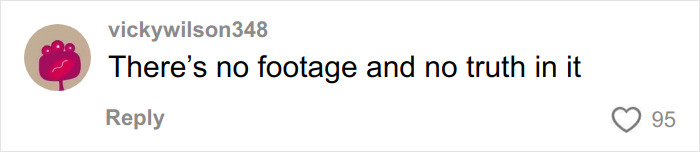 Social media comment stating no footage or truth about Victoria Beckham’s inappropriate dance at Brooklyn and Nicola’s wedding. Social media comment stating no footage or truth about Victoria Beckham’s inappropriate dance at Brooklyn and Nicola’s wedding.