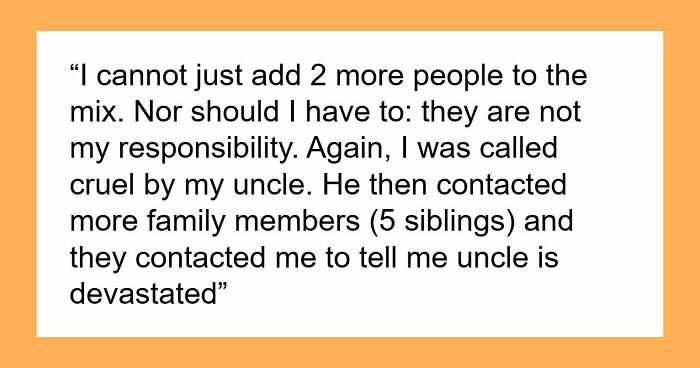 Uncle Figures Niece’s House Is His Retirement Home, Calls Her Cruel When She Doesn’t Hand Over Keys
